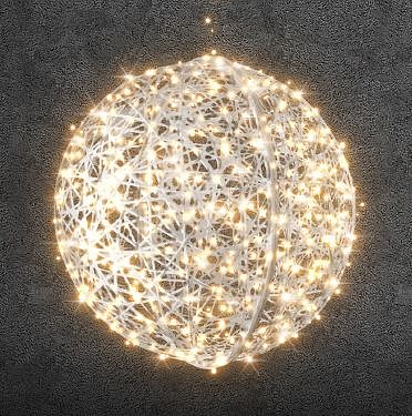 LED světelná koule, prům
