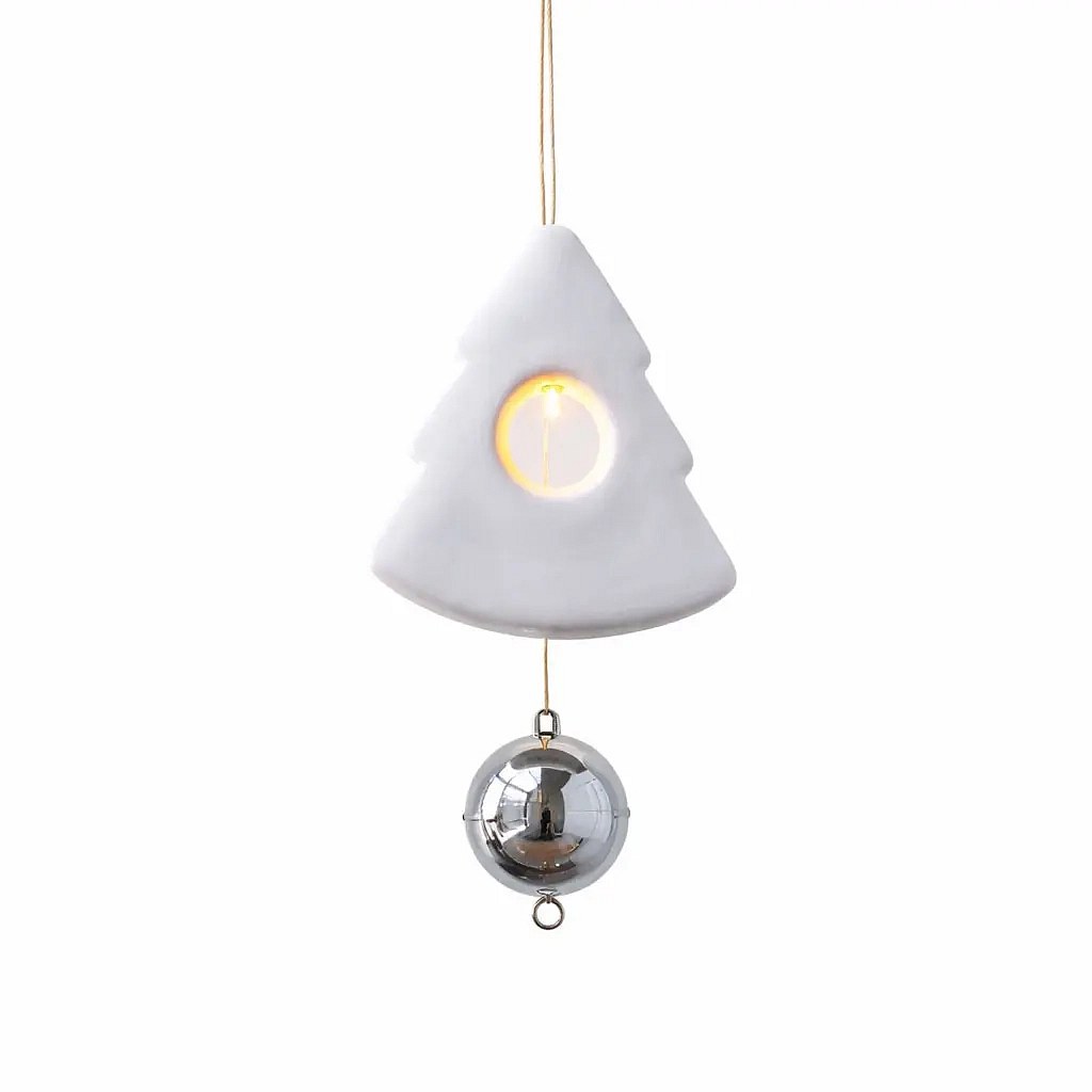 LED závěsná dekorace stromek
