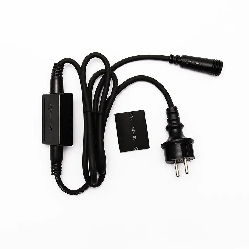 Easy Fix zdrojový kabel a zdroj ACDC černý IP67