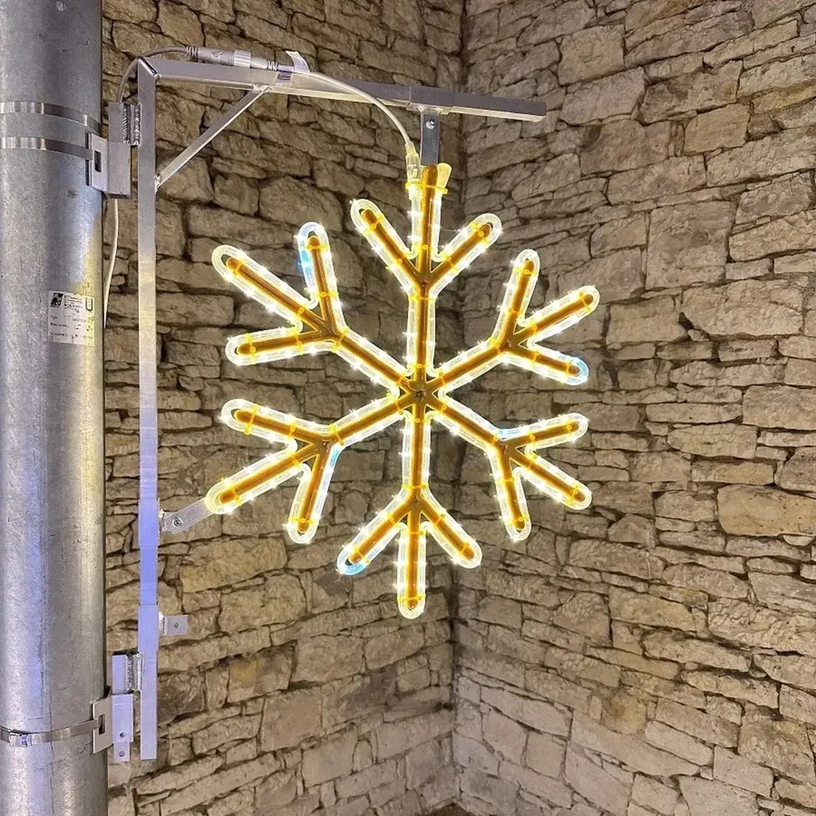 Easy Fix 2D LED světelná vločka VIII