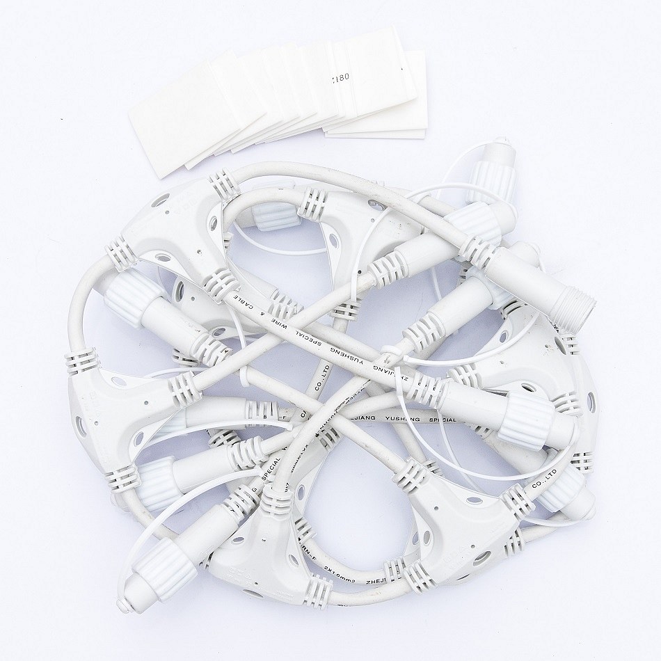 Easy Fix T hub, 11 kimenet, fehér, IP67