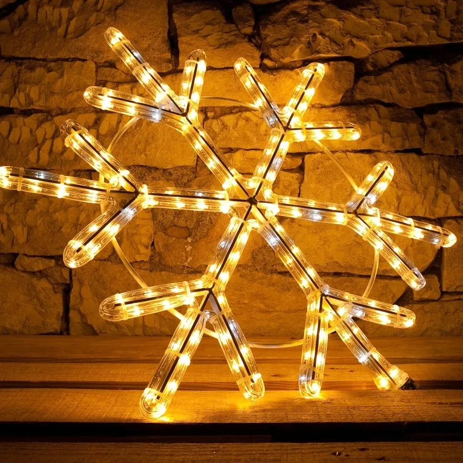 Easy Fix 2D LED reflektor VI, fa tetején, Ø 60 cm, melegfehér, alumínium