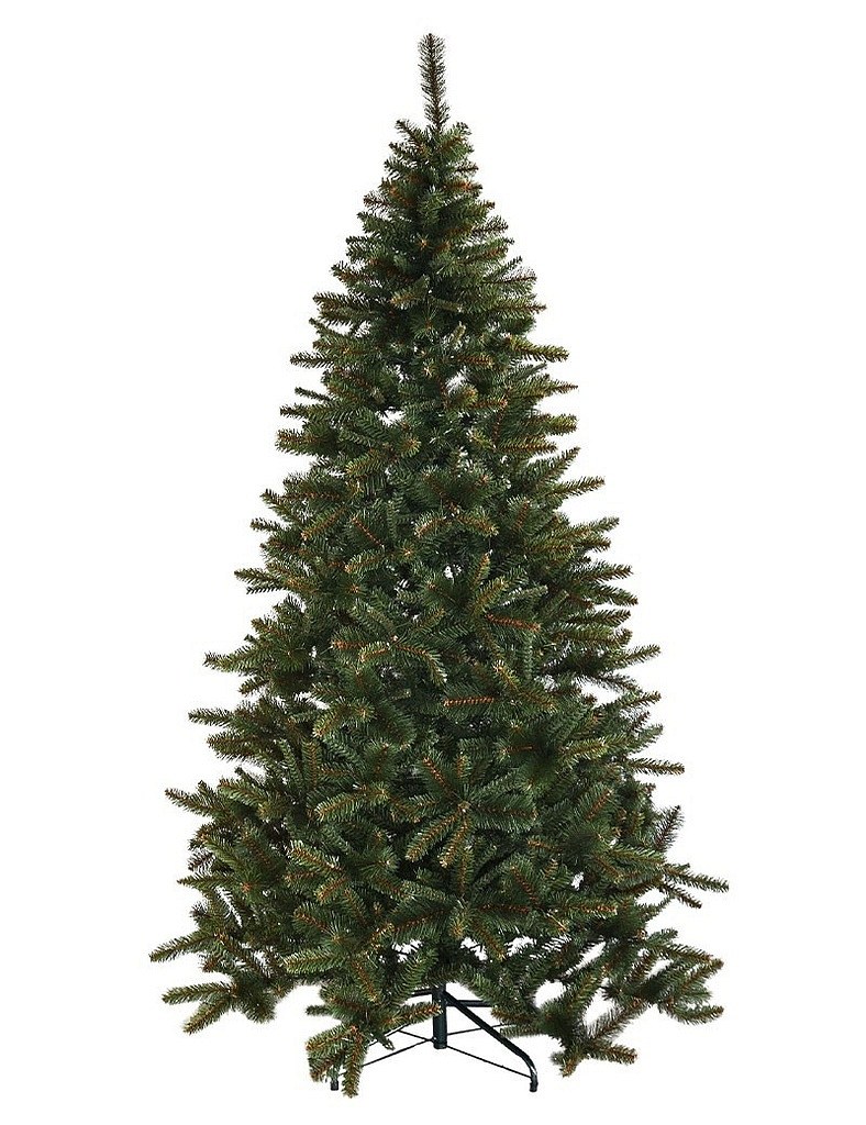 Mesterséges karácsonyfa 240 cm, lucfenyő Carmen 2D tűkkel
