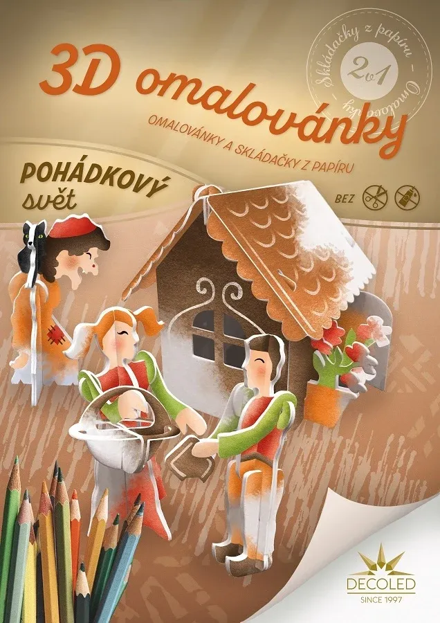 A4 színező könyv kirakós mese készlet 2in1