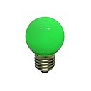 LED izzó, zöld, foglalat E27