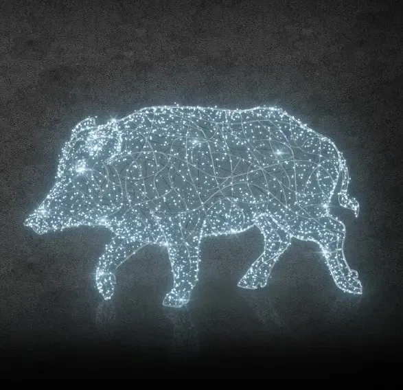 Eco Fix 3D LED fényválasztó, 90 cm, jégfehér, alumínium