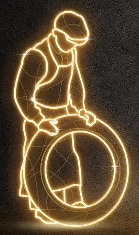 Eco Fix 2D LED fénymechanika, 93 × 180 × 60 cm, meleg fehér, álló, 3D nyomtatás, 3D nyomtatás