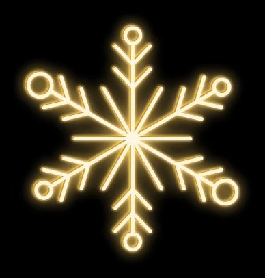2D LED reflektor XV, Ø 120 cm, melegfehér, lógó, alumínium