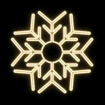 Easy Fix 2D LED reflektor XIII-1, Ø 80 cm, meleg fehér, lógó, alumínium