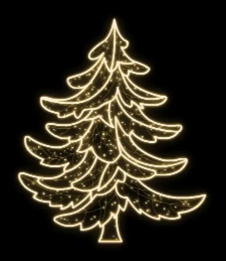 Easy Fix 2D LED-es favilágítás, 210 × 170 cm, melegfehér, álló, 3D nyomtatás, 3D nyomtatás