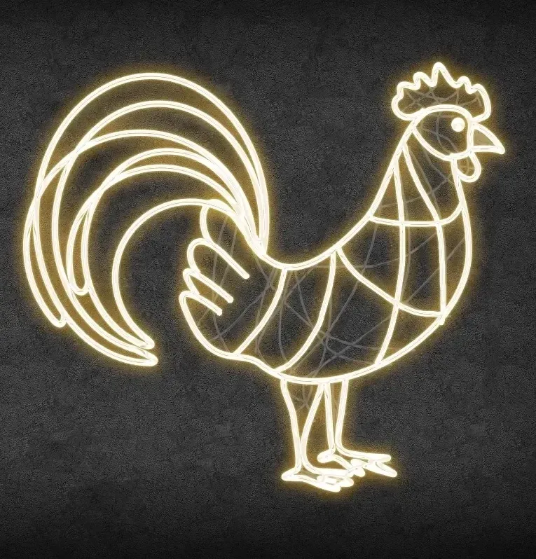 Easy Fix 2D LED fénycsap, 90 × 90 cm, meleg fehér, álló, 3D nyomtatás, alumínium