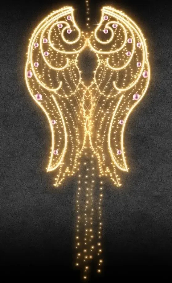 Eco Fix 2D LED-es ablaklámpa, 125 × 180 cm, meleg fehér, kristály, függő, alumínium