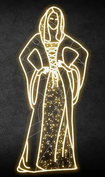 Eco Fix 2D LED-es szappantartó, 200 × 85 cm, melegfehér, álló, 3D nyomtatás