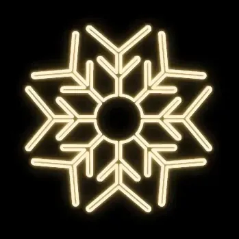 Easy Fix 2D LED reflektor XIII-0, Ø 80 cm, meleg fehér, lógó, alumínium