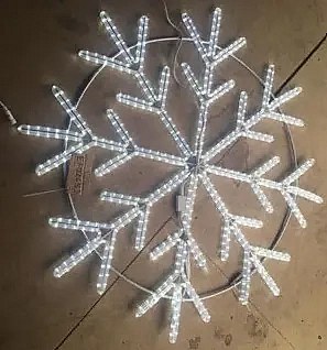 Easy Fix 2D LED reflektor XX, Ø 145 cm, jégfehér, függesztett, alumínium