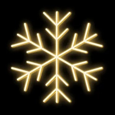 2D LED reflektor XXIV, lógó, Ø120 cm, meleg fehér, alumínium