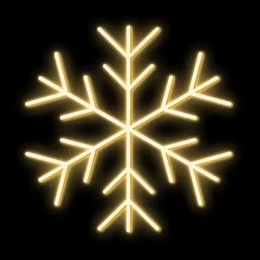2D LED reflektor XXIV, lógó, Ø120 cm, meleg fehér, alumínium