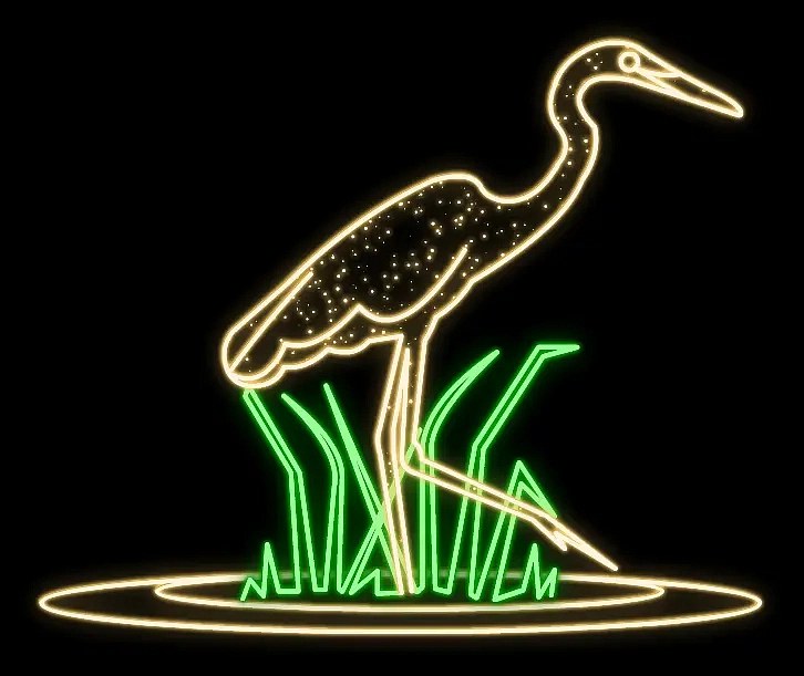 Easy Fix2D LED-es fénycsóva, lógó, 132 × 140 × 3 cm, meleg fehér, 3D nyomtatás, DZX11102WS2