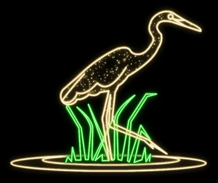 Easy Fix2D LED-es fénycsóva, lógó, 132 × 140 × 3 cm, meleg fehér, 3D nyomtatás, DZX11102WS2