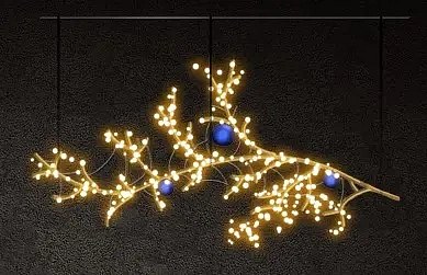 Eco Fix 2D LED-es LED ág, 182 × 97 × 10 cm, meleg fehér, lógó, 3D nyomtatás, 3D nyomtatás