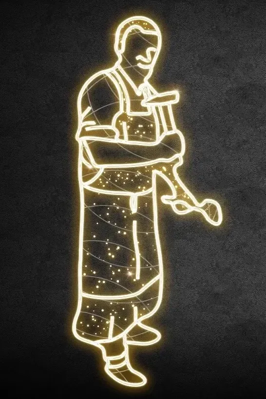 Easy Fix 2D LED fénydoboz, 200 × 80 cm, melegfehér, álló, 3D nyomtatás