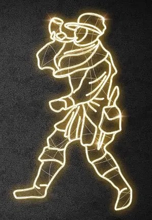 Easy Fix 2D LED fényvadász, 200 × 120 cm, meleg fehér, álló, 3D nyomtatás, 3D nyomtatás