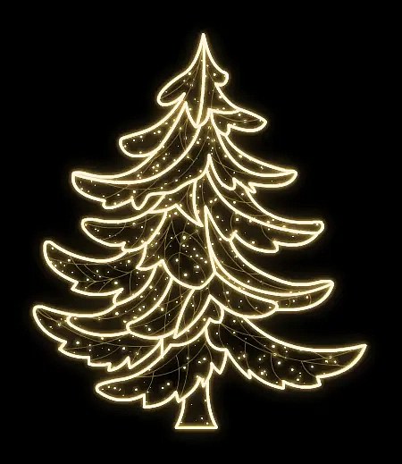 Easy Fix 2D LED-es favilágítás, 242 × 180 cm, melegfehér, álló, 3D nyomtatás
