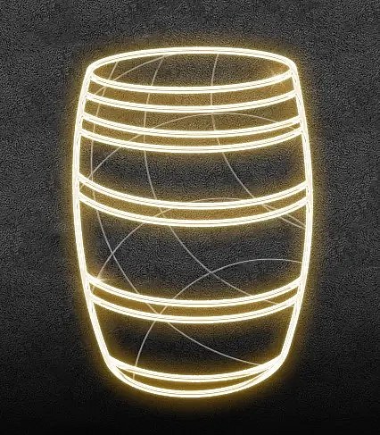 Easy Fix 2D LED-es fénycső, 110 × 68 cm, meleg fehér, álló, 3D nyomtatás, alumínium