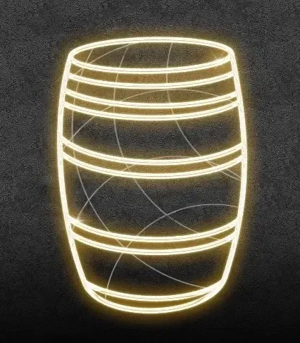 Easy Fix 2D LED-es fénycső, 110 × 68 cm, meleg fehér, álló, 3D nyomtatás, alumínium