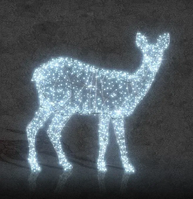 Eco Fix 3D LED-es fénycsapda 300 cm, jégfehér, alumínium