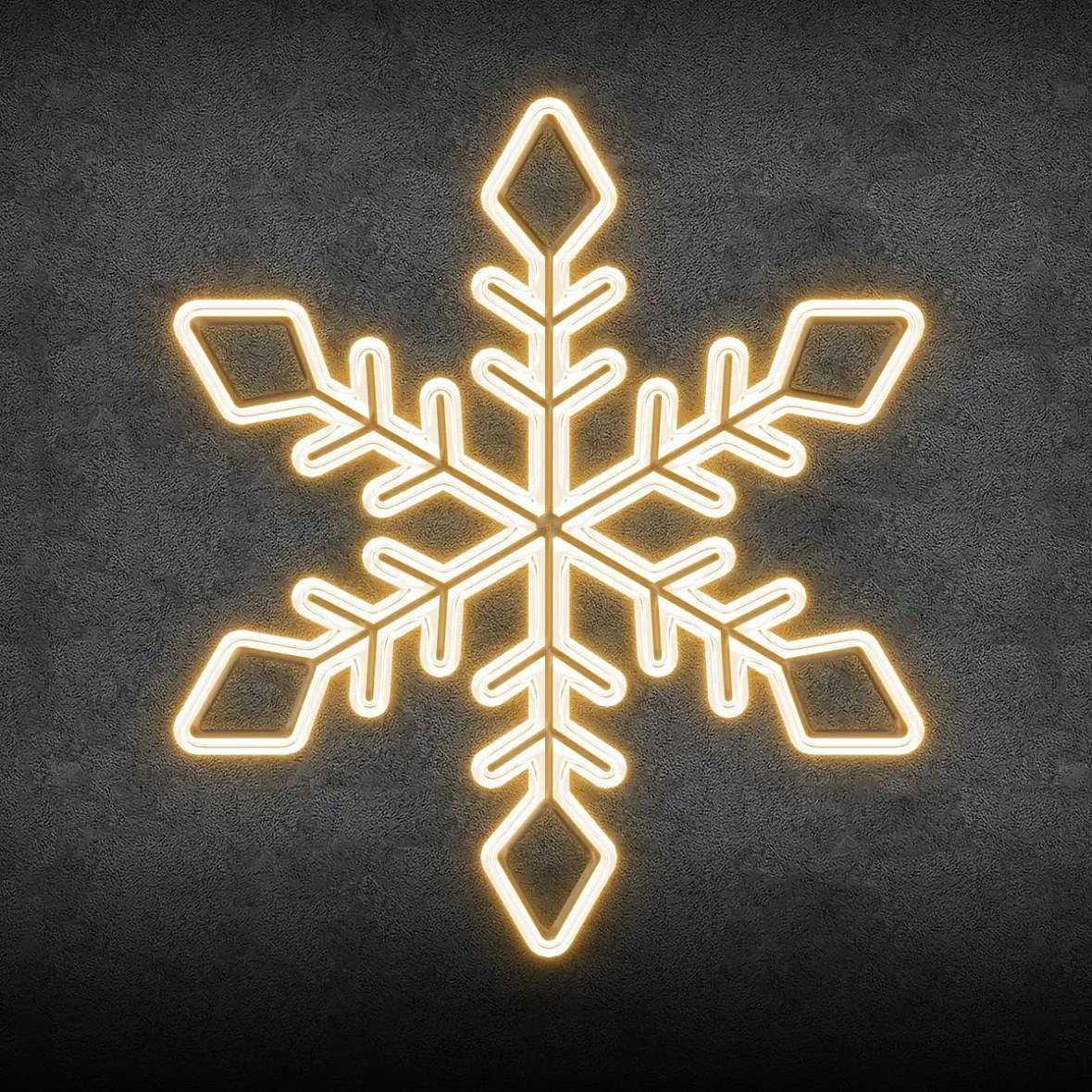 2D LED reflektor XXIX, lógó, Ø 120 cm, meleg fehér, alumínium