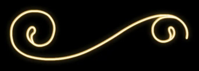 2D LED fényhullám, 65 × 230 cm, melegfehér, álló, alumínium, állva