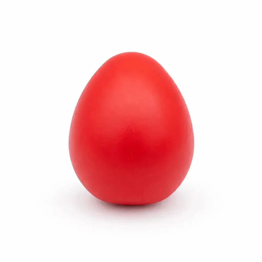 Húsvéti tojás dekoráció, 20 cm, piros, műanyag, kültéri használatra