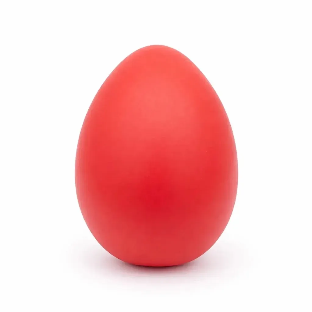 Húsvéti tojás dekoráció, 30 cm, piros, műanyag, kültéri használatra