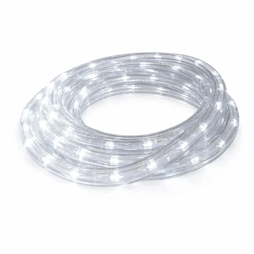 Easy Fix LED-cső kültéri használatra, 1 m, jégfehér, 30 LED, IP44, méteráru