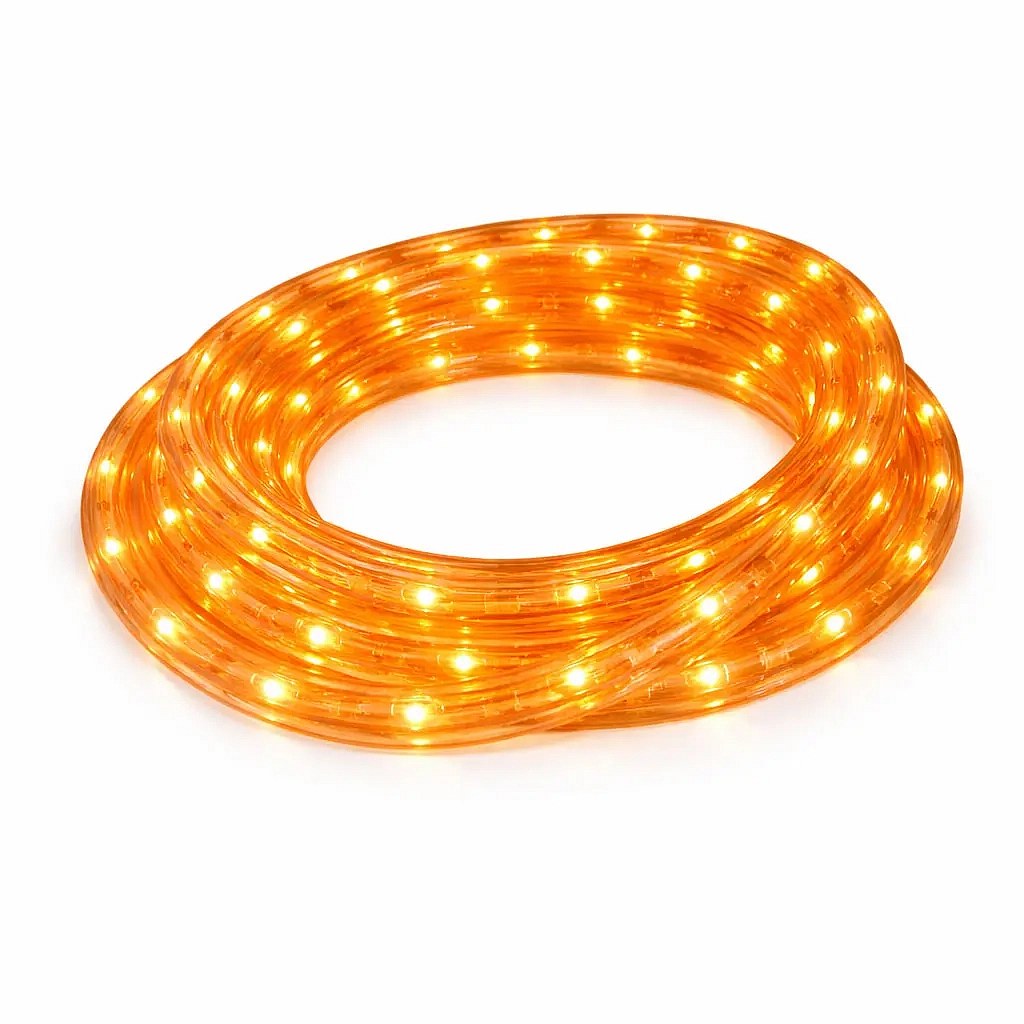 Easy Fix LED kültéri fénycső, 1 m, narancssárga, 30 LED, IP44, méteráru