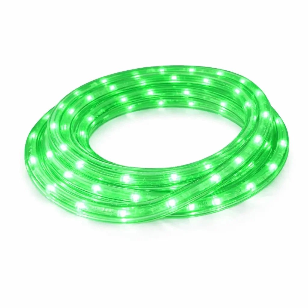Easy Fix LED kültéri fénycső, 1 m, zöld, 30 LED, IP44, méteráru