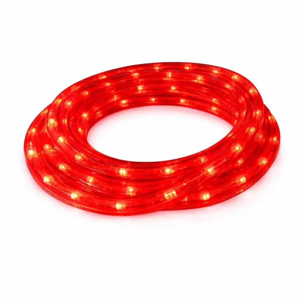 Easy Fix LED kültéri fénycső, 1 m, piros, 30 LED, IP44, méteráru