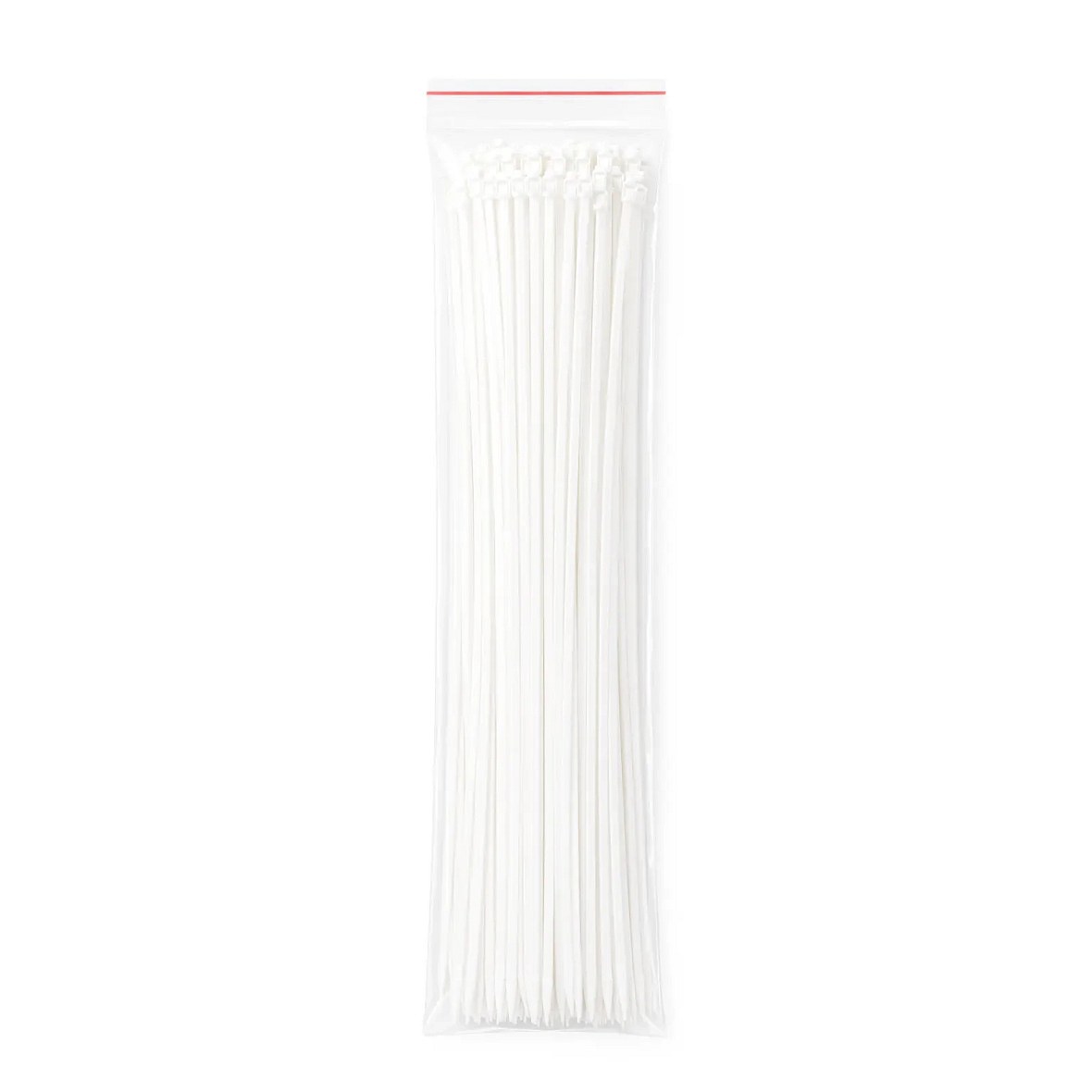 Műanyag pántszalag 4,8 mm hosszú × 43 cm természetes egyetemes kültéri, 100 darabos kiszerelésben