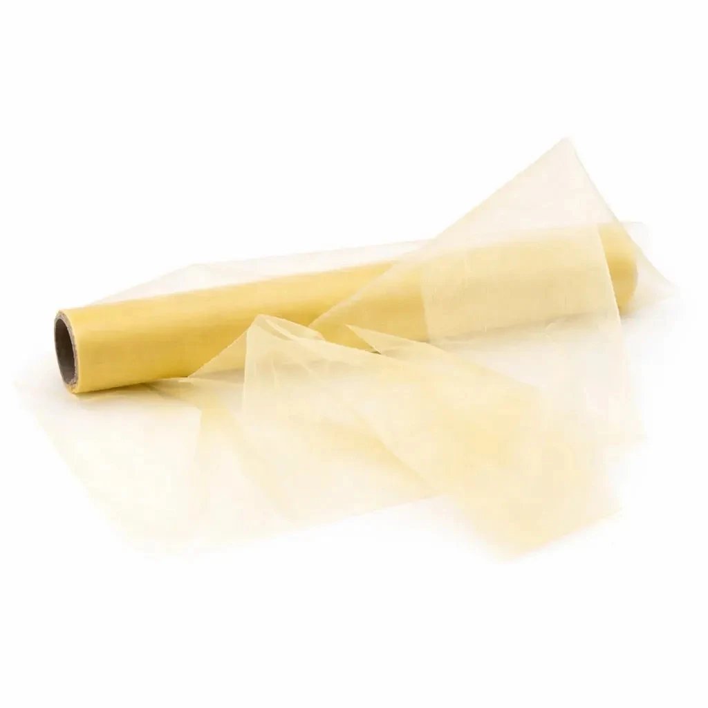 Organza szalag arany 36 × 920 cm