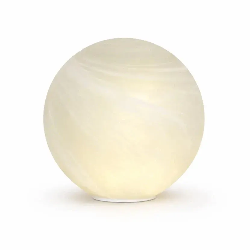3D LED világító gömb fehér Odina 25 cm, matt, IP20 belső térben