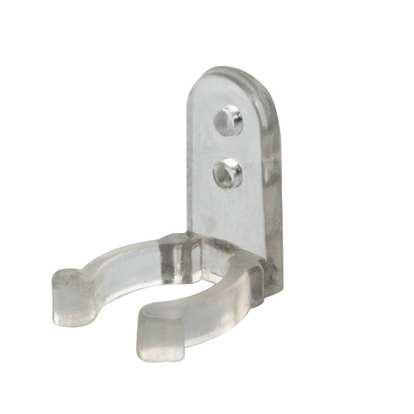 PVC bilincsek LED tömlőkhöz (10 darabos készlet)