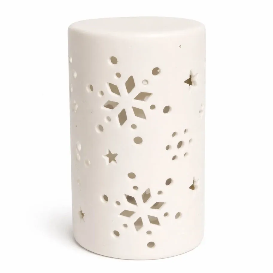 LED kerámia elemes gyertyatartó 7,5 × 12,5 cm, meleg fehér, IP20, LR44