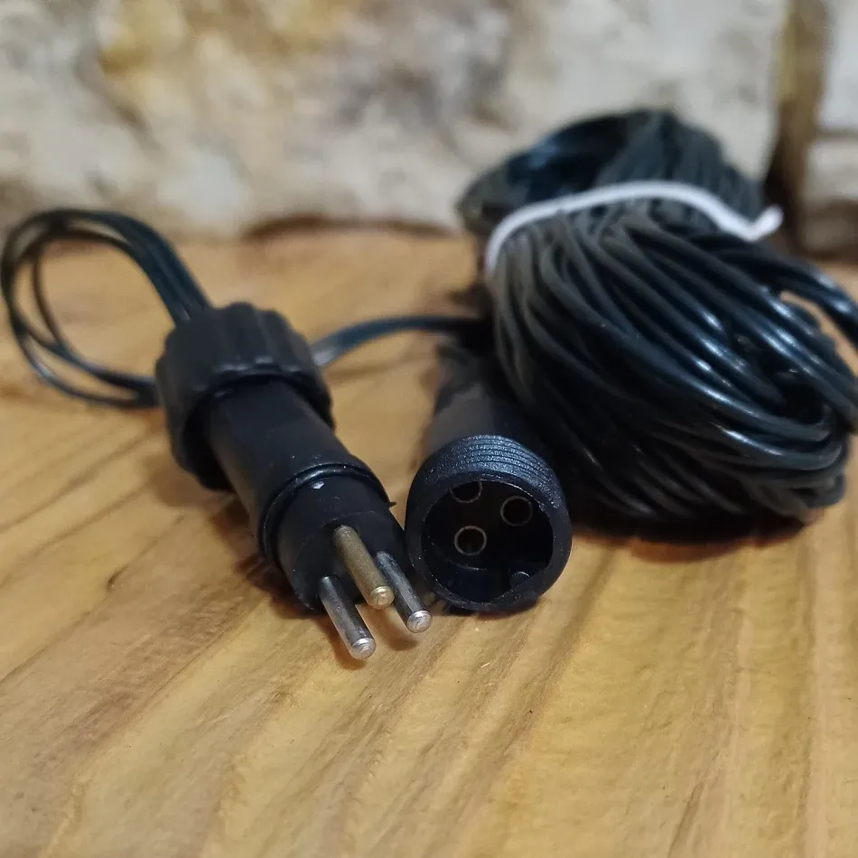Hosszabbító kábel 3m Hobby vonal, zöld kábel