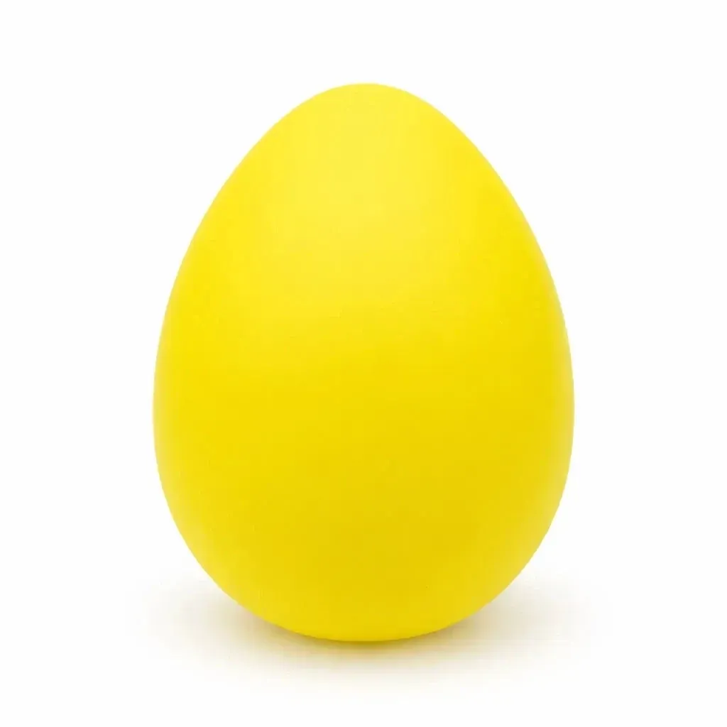 Húsvéti tojás dekoráció, 30 cm, sárga, műanyag, kültéri használatra