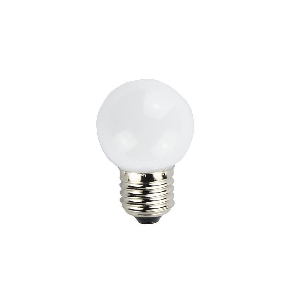 LED izzó LBE27 izzólámpákhoz, jeges fehér, foglalat E27