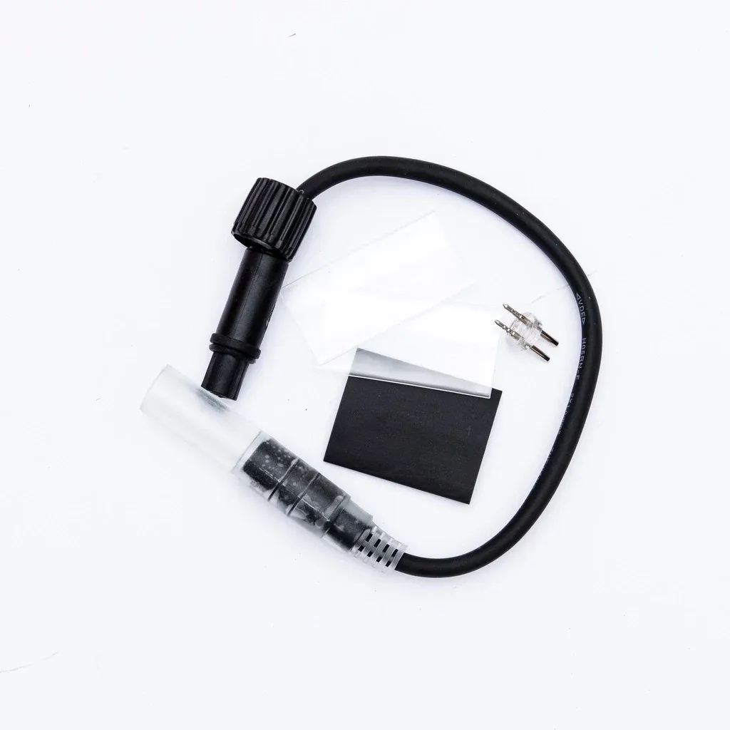 Csatlakozás a LED tömlő és az Easy Fix között 0,25 m, fekete, IP44-es csatlakozóanyaga