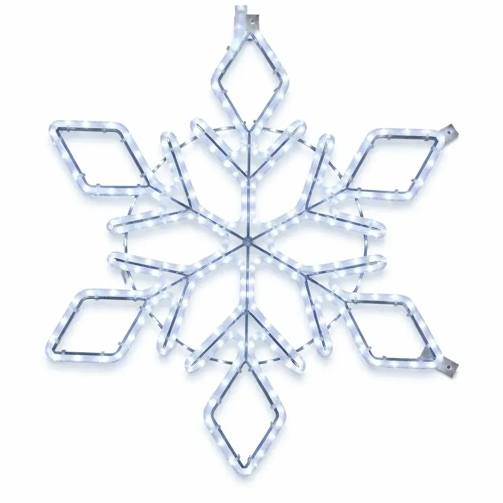 Easy Fix 2D LED reflektor XI, Ø 89 cm, jégfehér, függesztett, alumínium