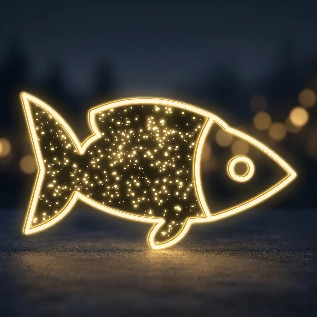 Easy Fix 2D LED-es fényszarvasmarha, lógó, 155 × 82 × 3 cm, meleg fehér, 3D nyomtatás, átlátszó