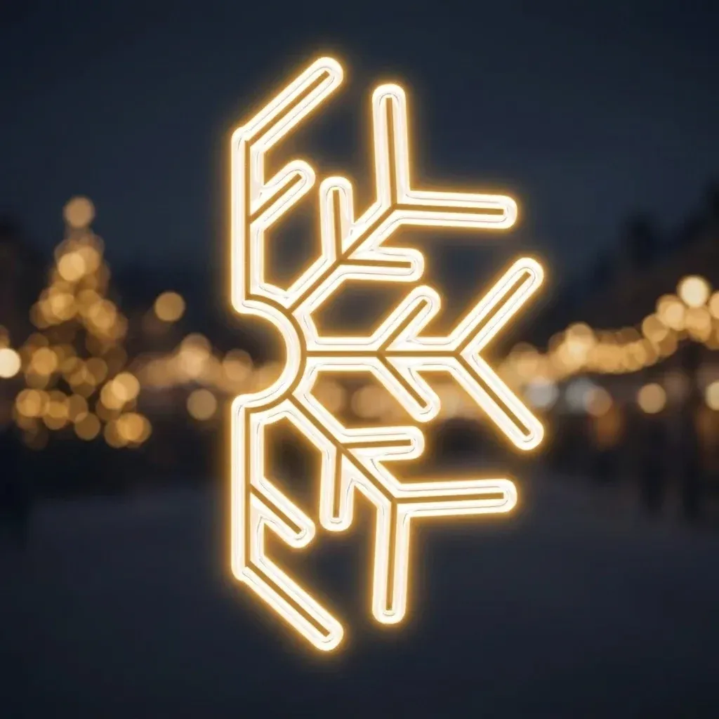 2D LED félpehely fény VI., lógó, 100 × 50 cm, meleg fehér, alumínium, meleg fehér